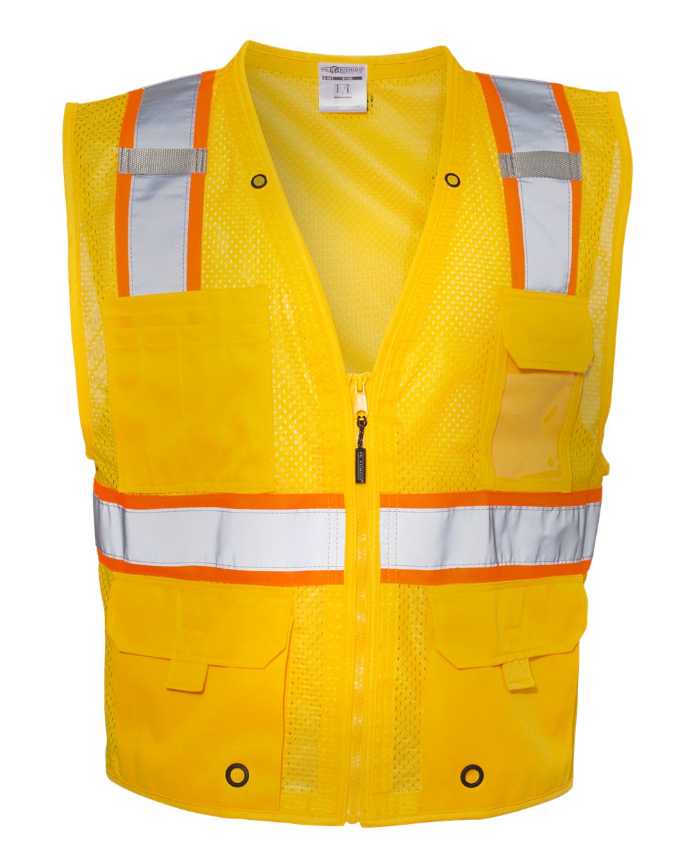 Kishigo EV Series® Enhanced Visibility Multi-Pocket Mesh Vest