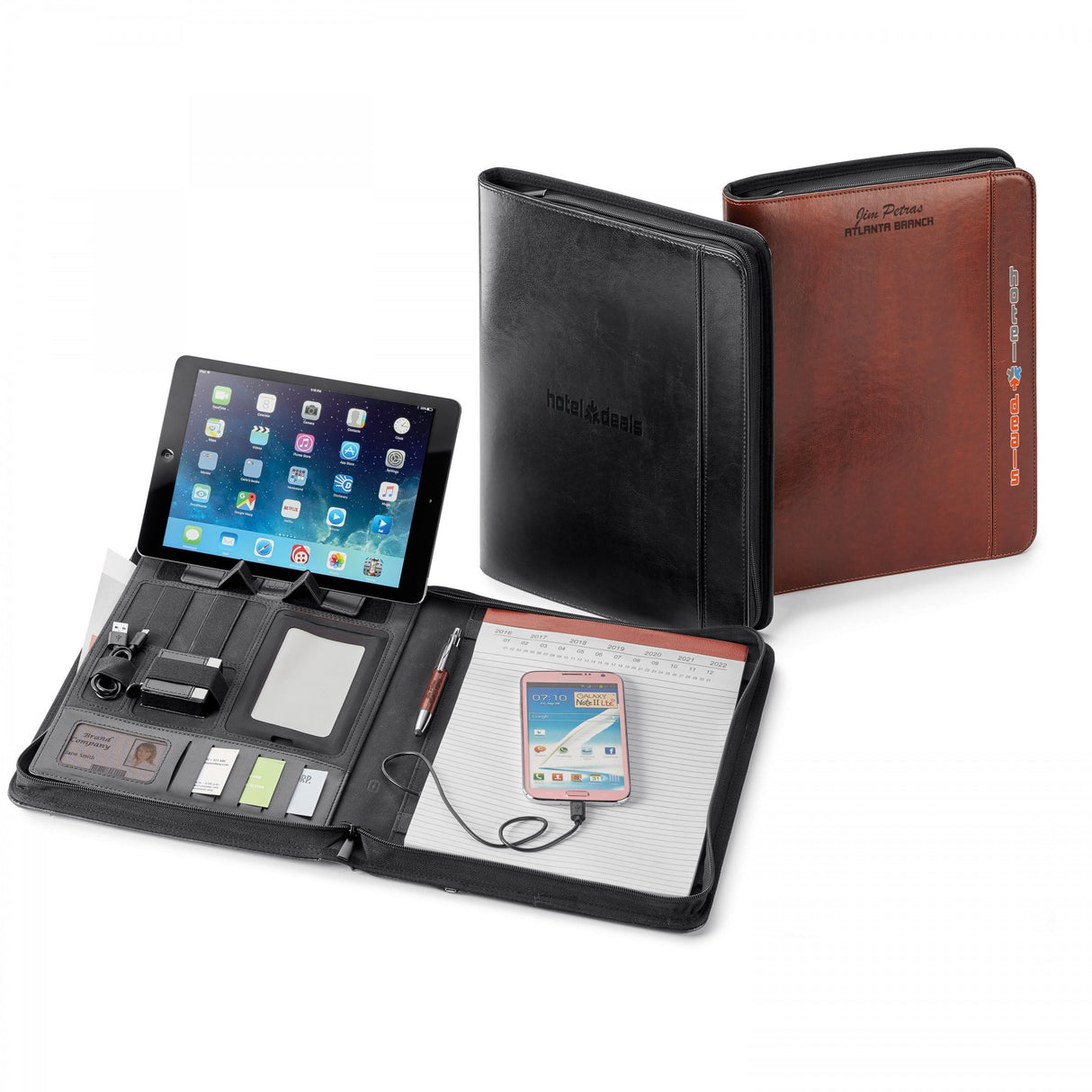 FABRIZIO 5,000 mAh POWER BANK ZIP PORTFOLIO INCLUDES UL CERTIFIED BATTERY