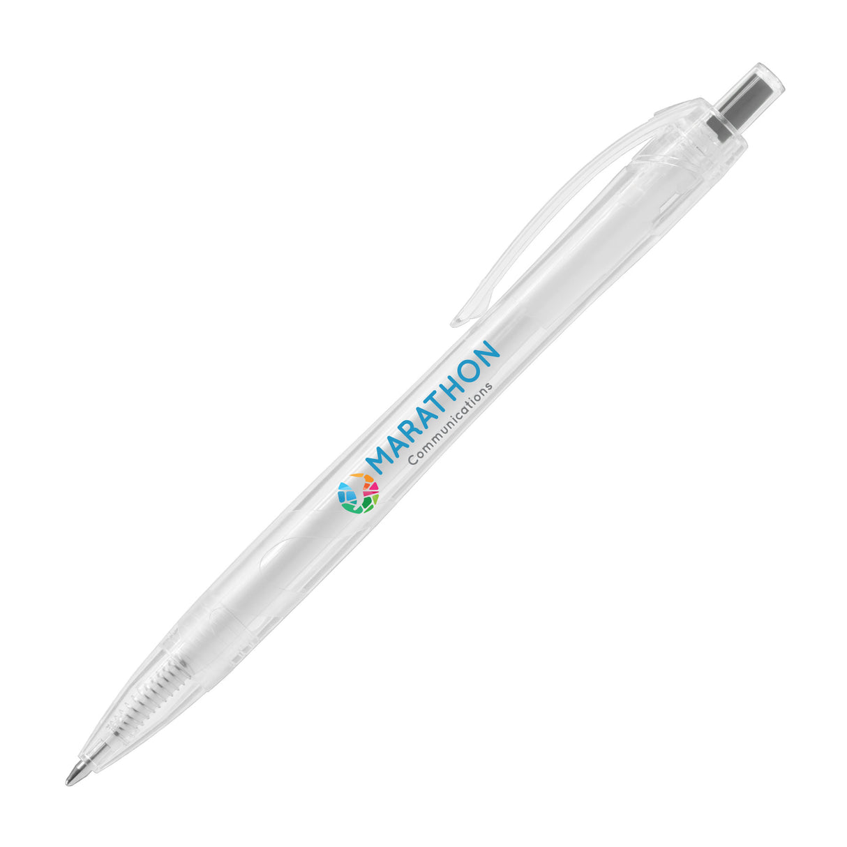 Aqua Clear - RPET Recycled Plastic Pen - ColorJet