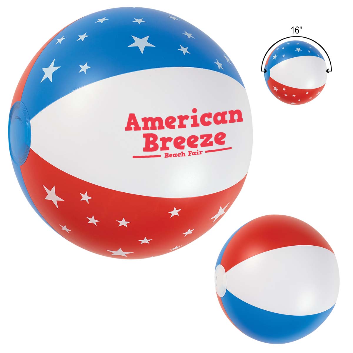 16" USA Beach Ball