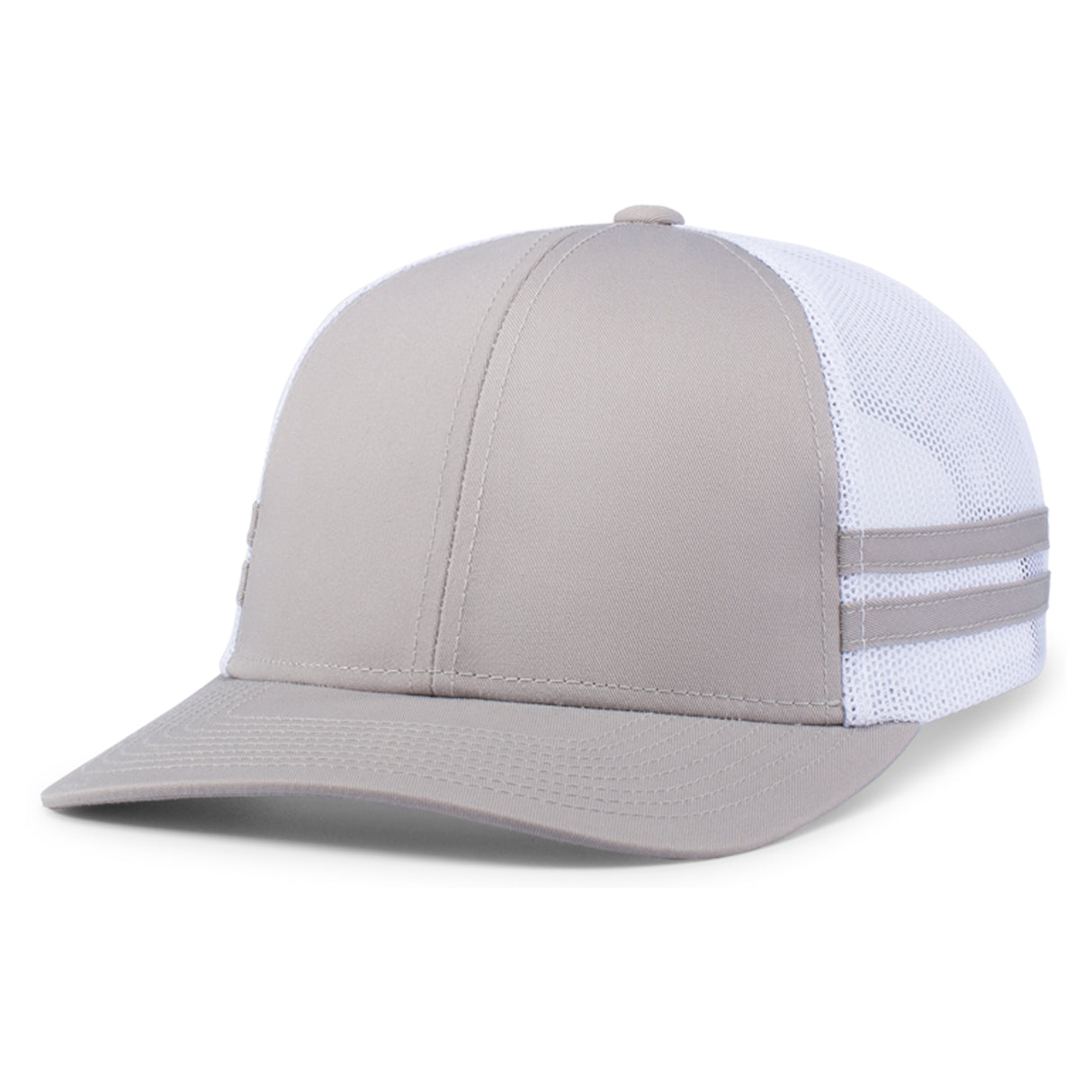 Low-Profile Stripe Trucker Cap