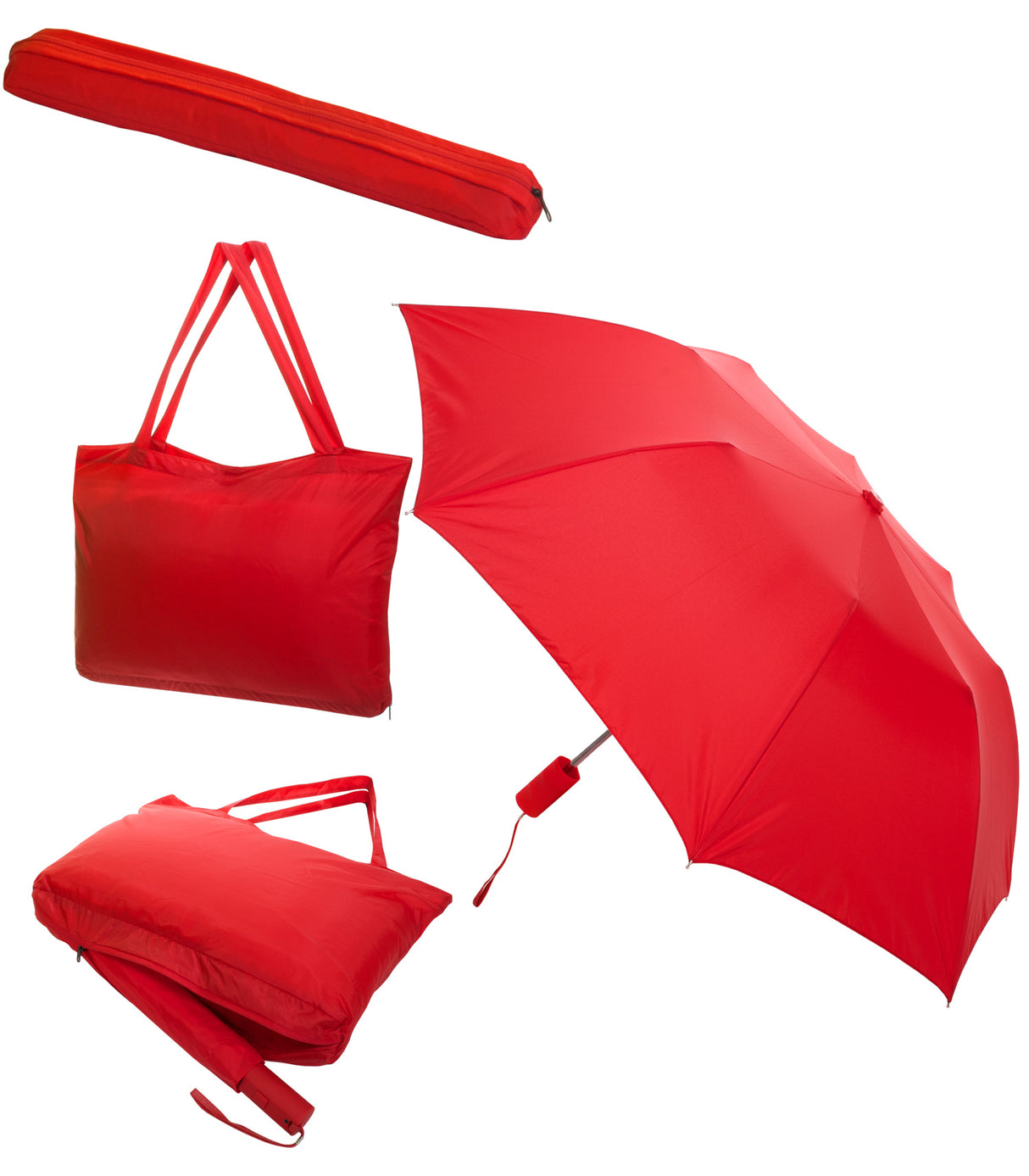 All-In-One Tote Bag & Folding Umbrella