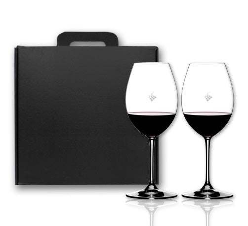 ~ Syrah 22.75oz RIEDEL crystal Set of 2 in Raven gift box