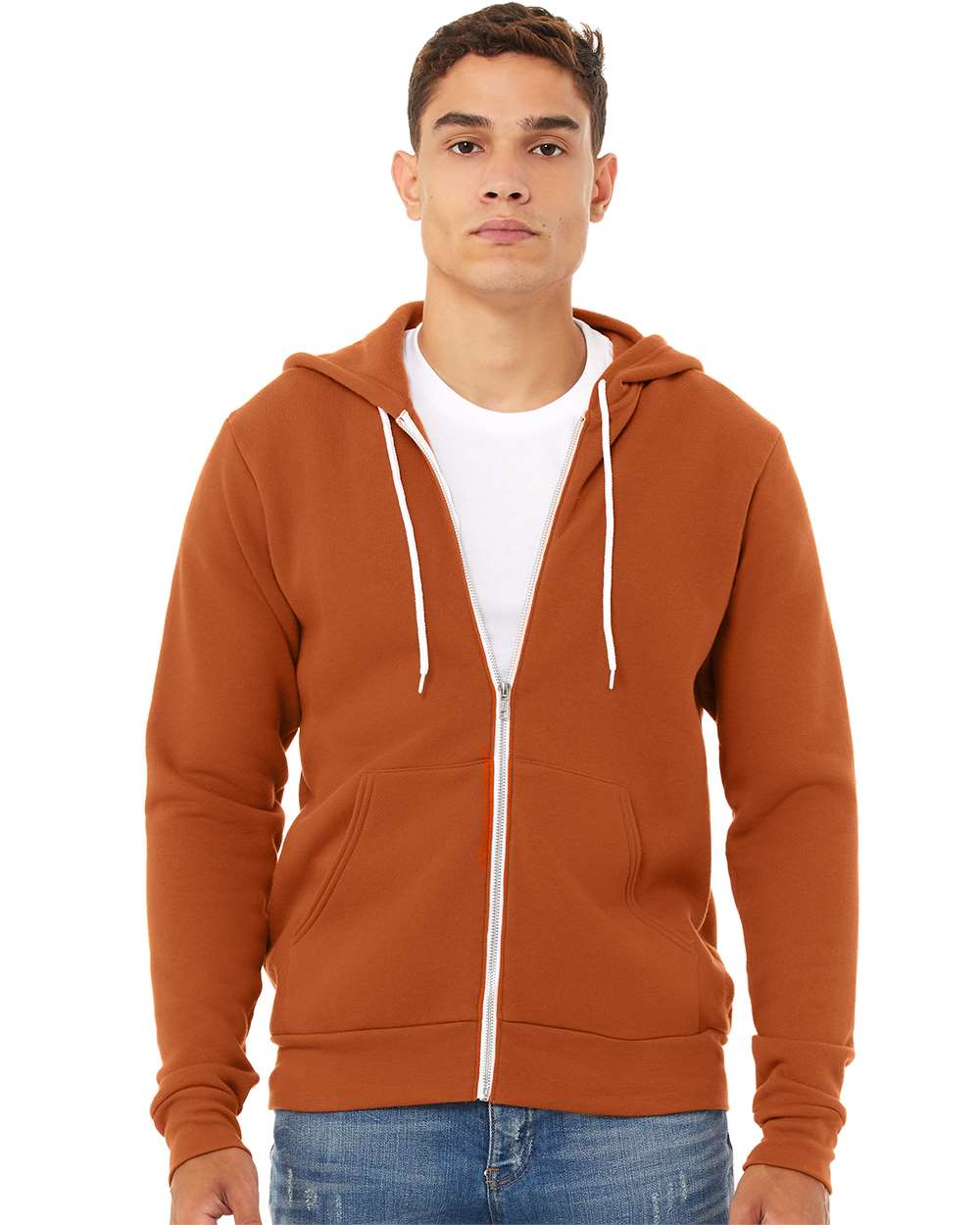 000035 Bella+Canvas® Unisex Sponge Fleece Full-Zip Hoodie