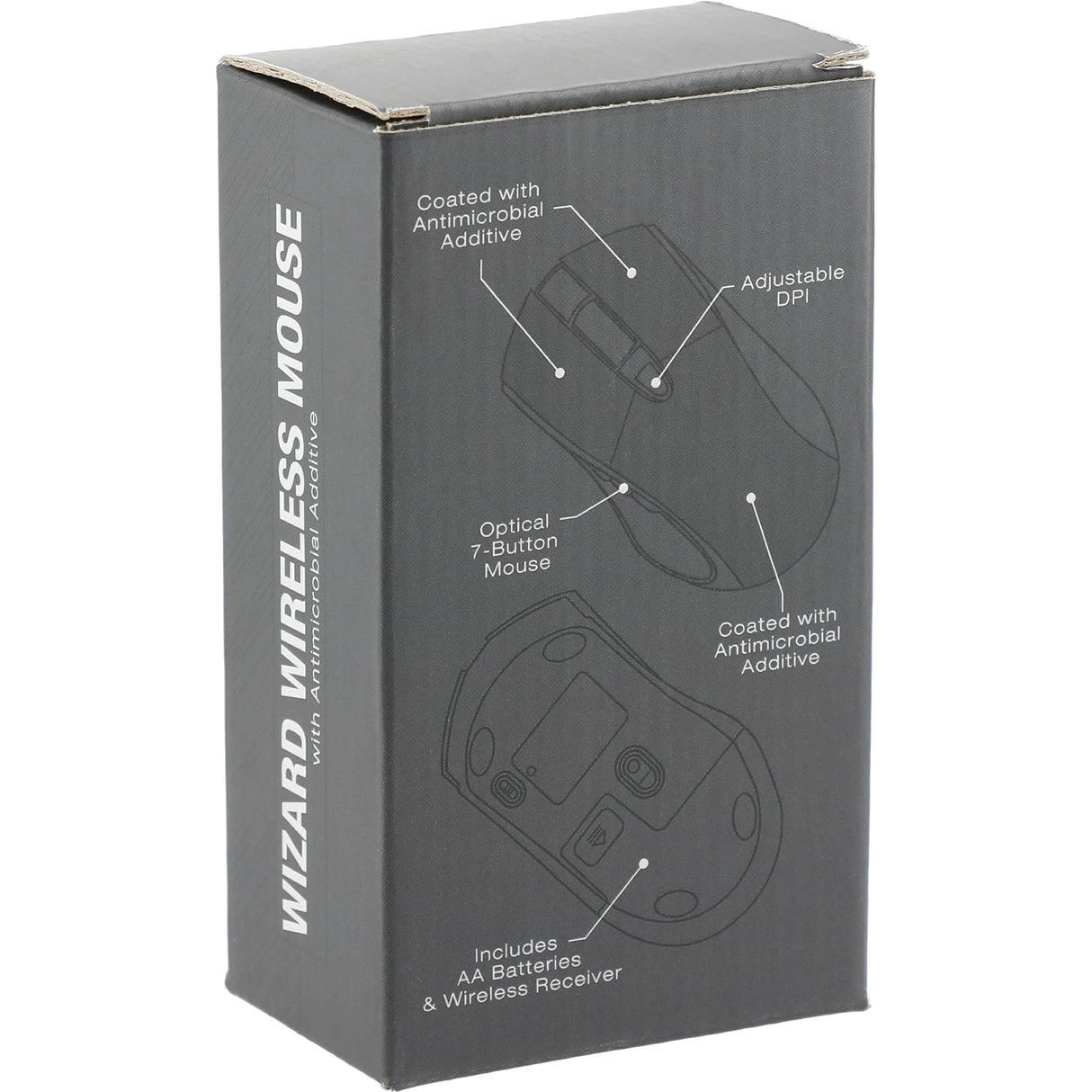 Wizard Wireless Mouse With Coating