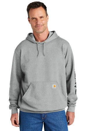 Carhartt® Midweight Hooded Logo Sweatshirt