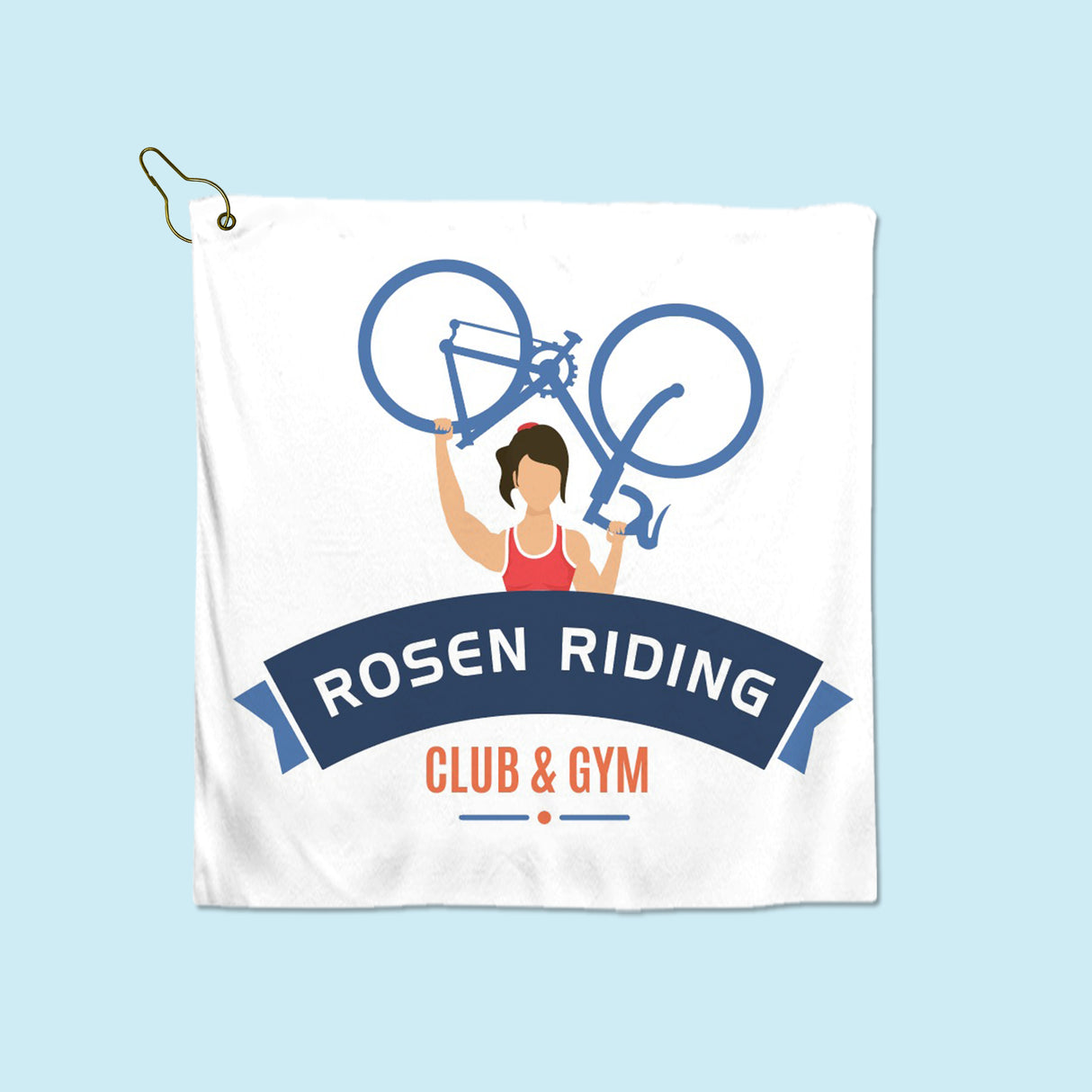 Sublimated Golf Towel 16"x16"