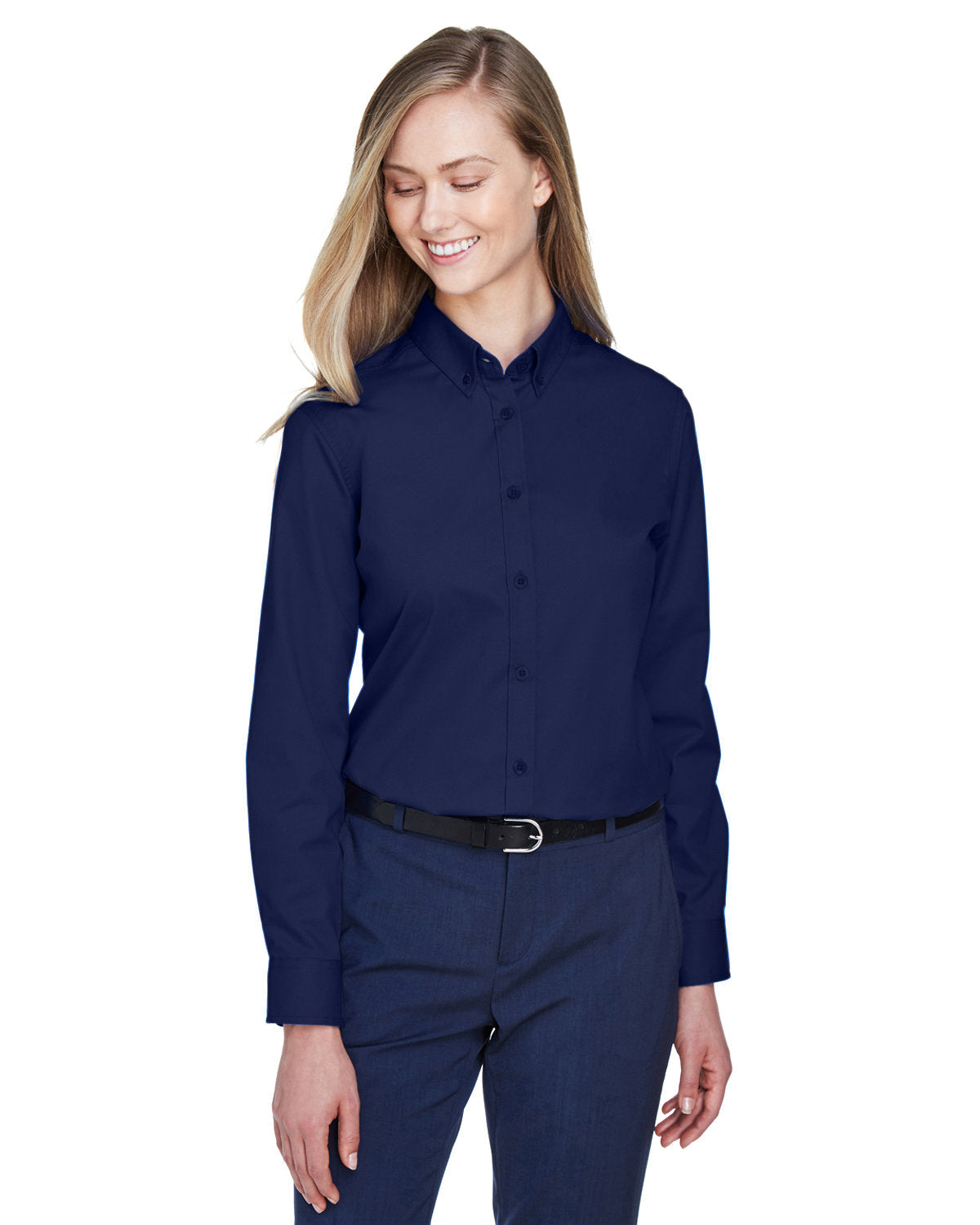 000250 CORE 365 Ladies' Operate Long-Sleeve Twill Shirt