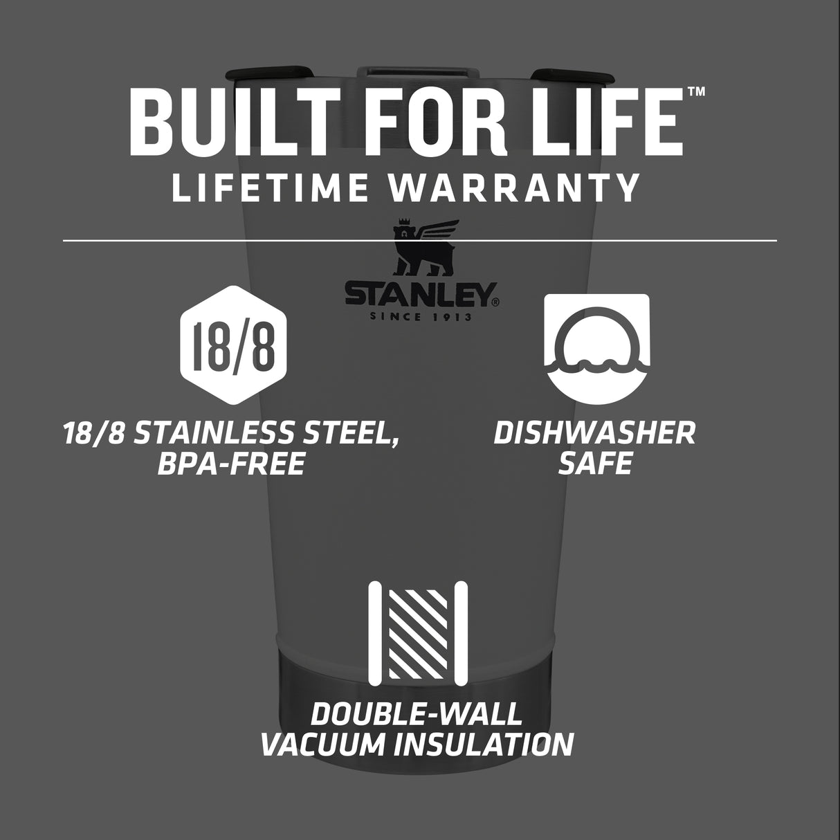 Stanley Stay-Chill Beer Pint 16oz