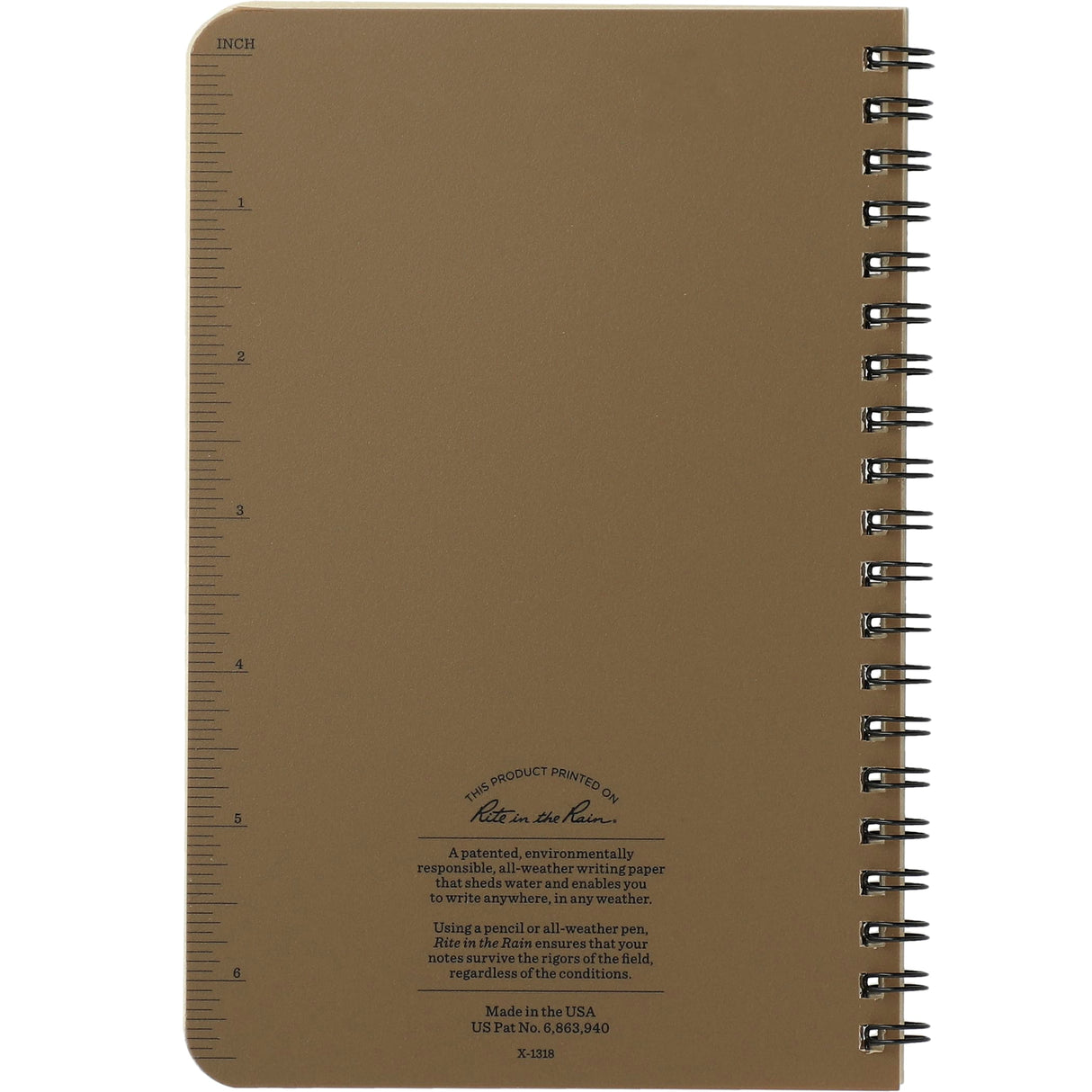 4.6" x 7" Rite in the Rain Side Spiral Notebook