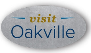 Silver Foil Paper Stickers (2.5" x 3.625" Oval)