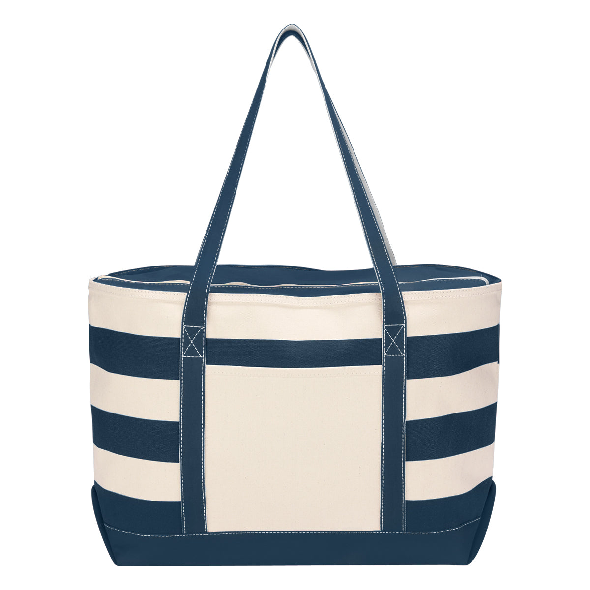 Cotton Canvas Nautical Tote Bag