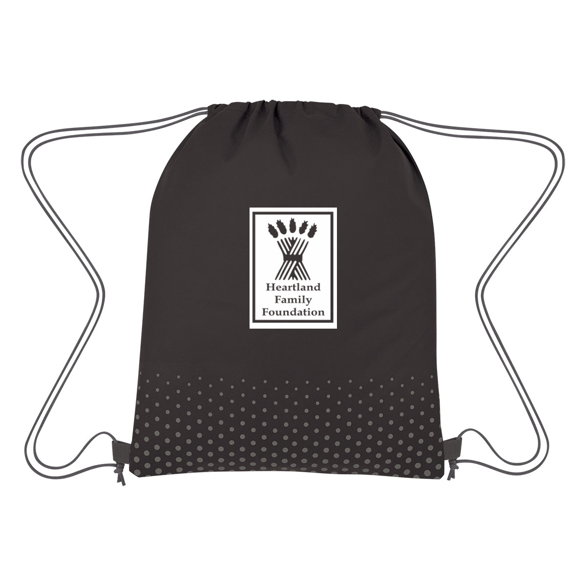 Connect The Dots Non-woven Drawstring Bag