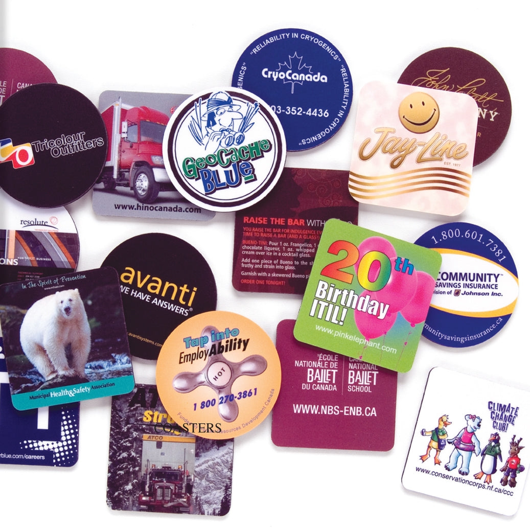 Jay Track Coating Coaster w/Ultra Thin Backing