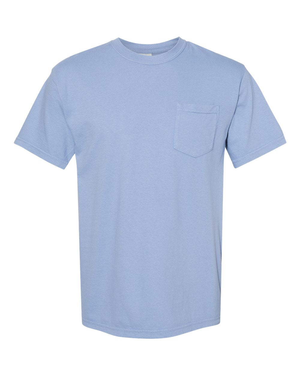 000444 Comfort Colors® Garment-Dyed Heavyweight Pocket T-Shirt