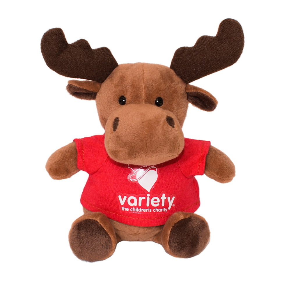 6" Mini Me Max Moose w/T-Shirt