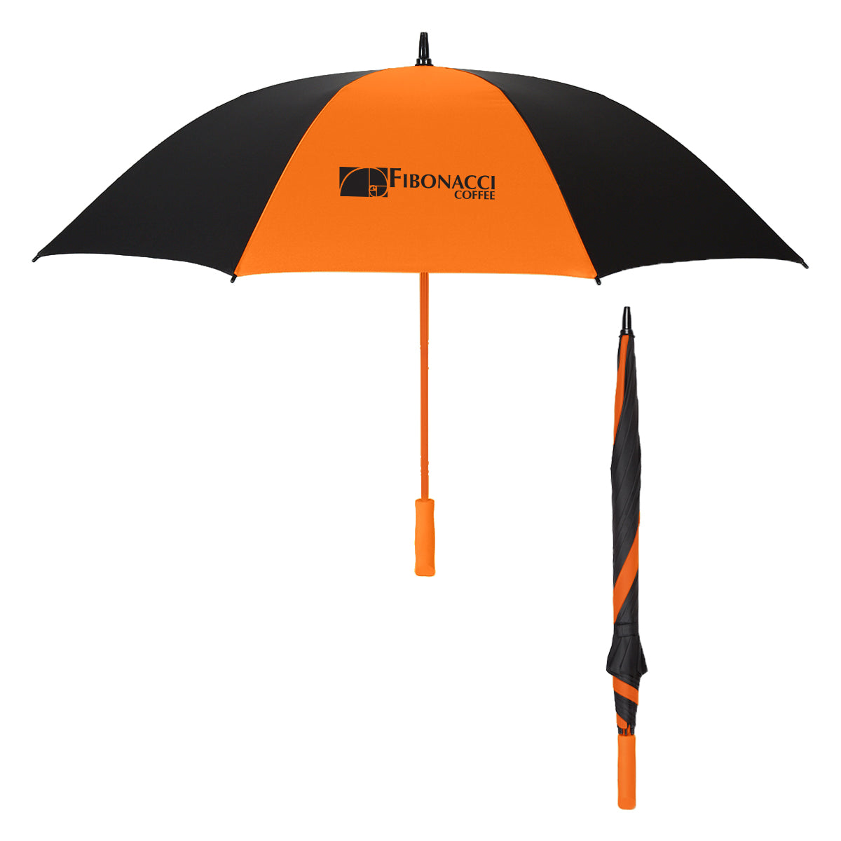 60" Arc Splash Of Color Golf Umbrella