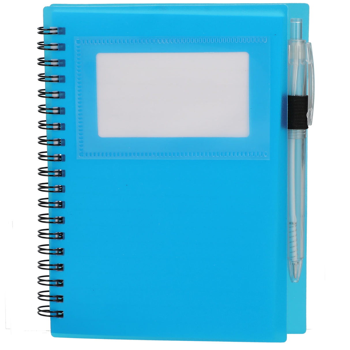 5" x 7" FSC® Recycled Star Spiral Notebook with Pen