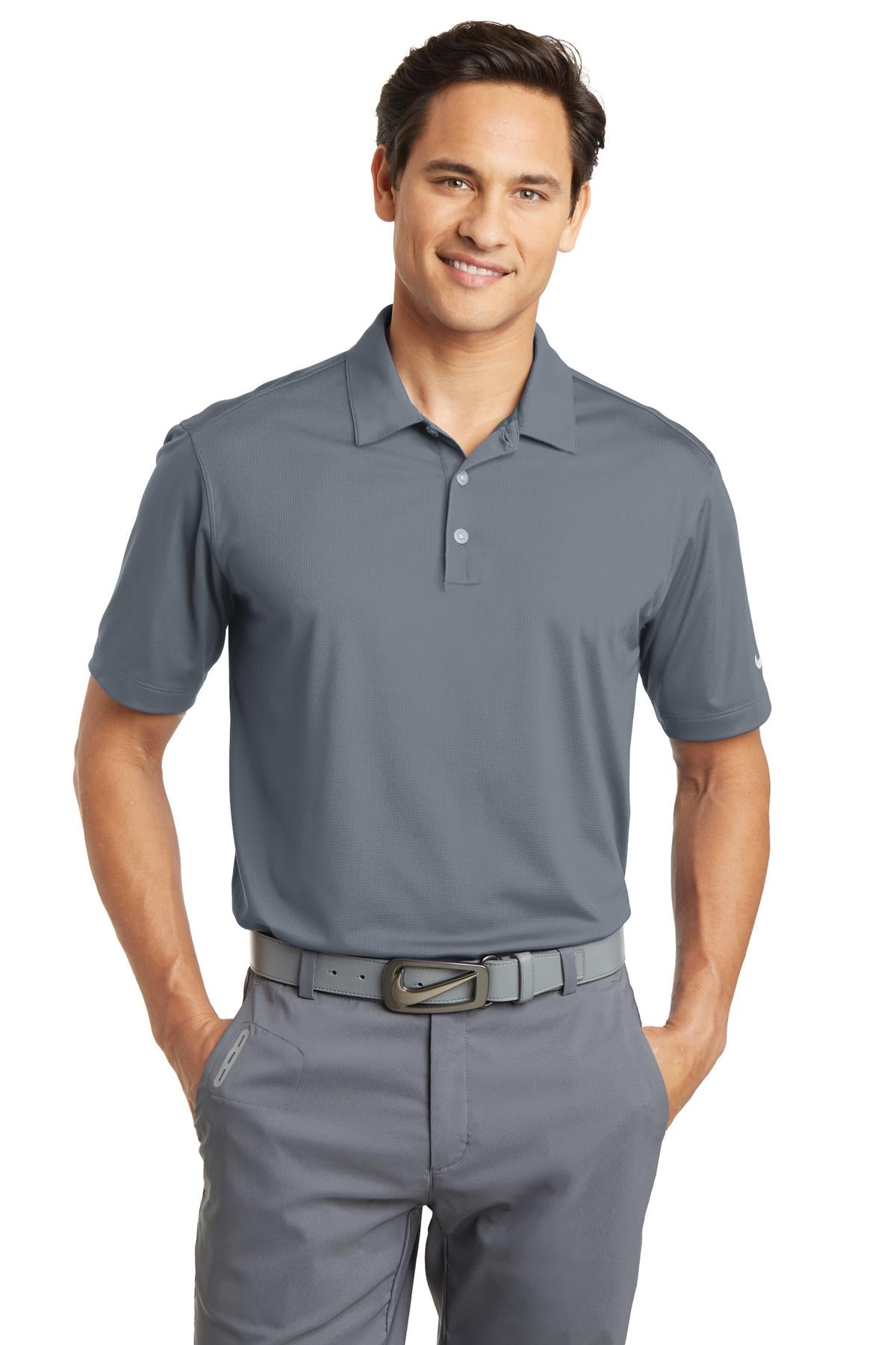 Nike Adult Dri-Fit Vertical Mesh Polo Shirt