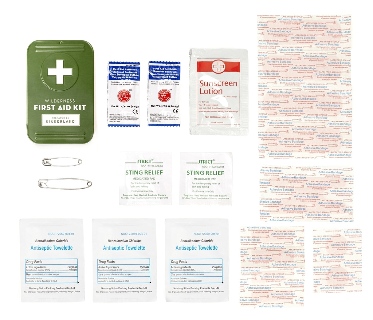 Wilderness First Aid Kit