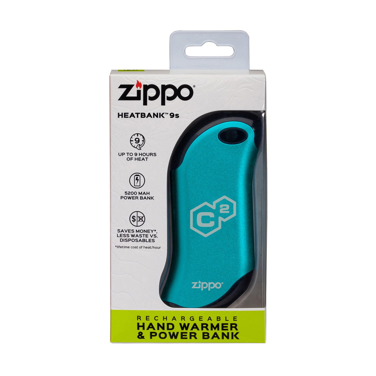 Zippo® HeatBank™ 9-Hour Rechargeable Hand Warmer & Powerbank