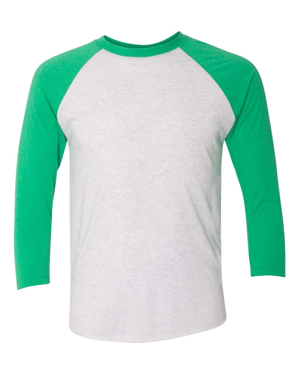 000046 Next Level Unisex Triblend Three-Quarter Sleeve Raglan Shirt