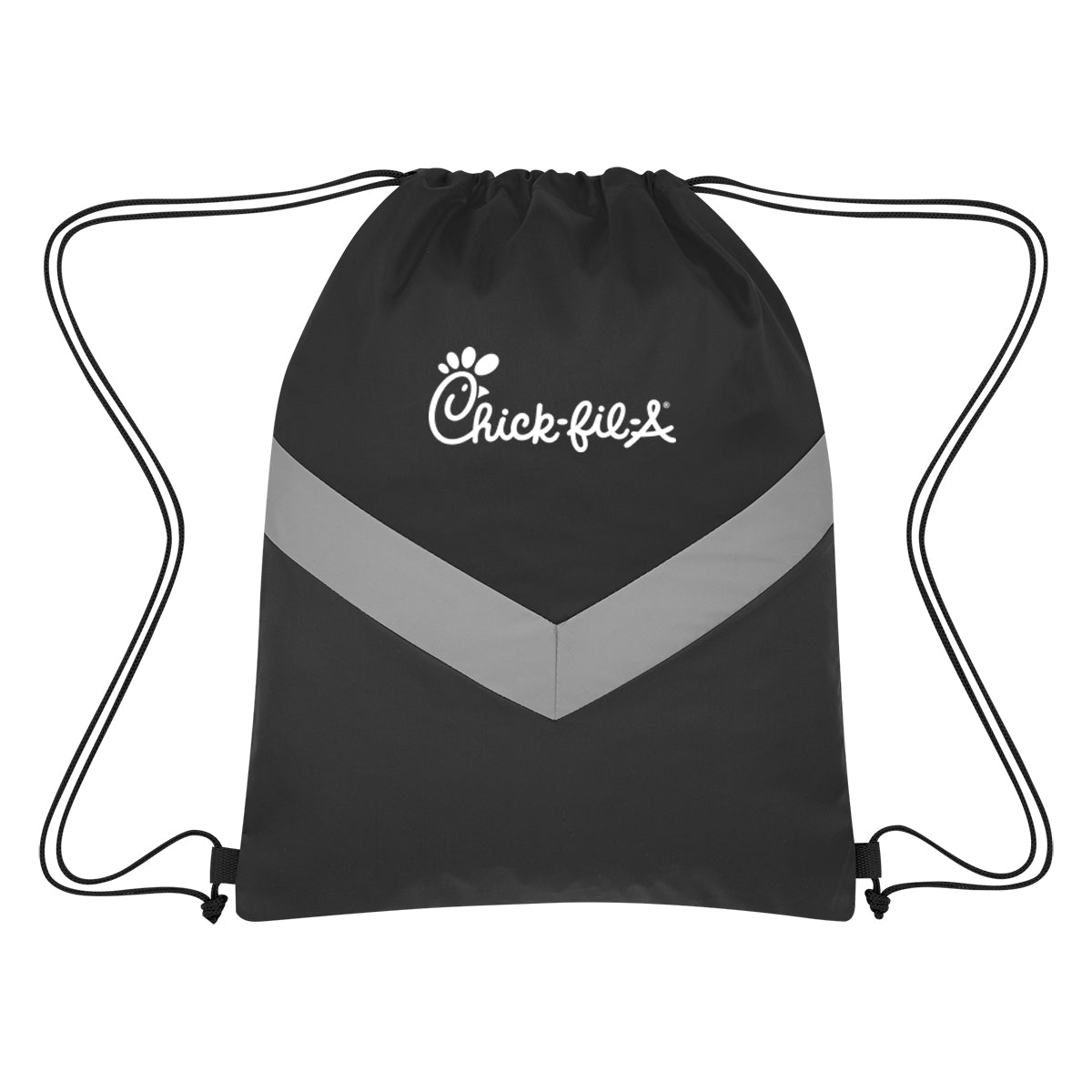 Reflective Stripe Drawstring Sports Pack