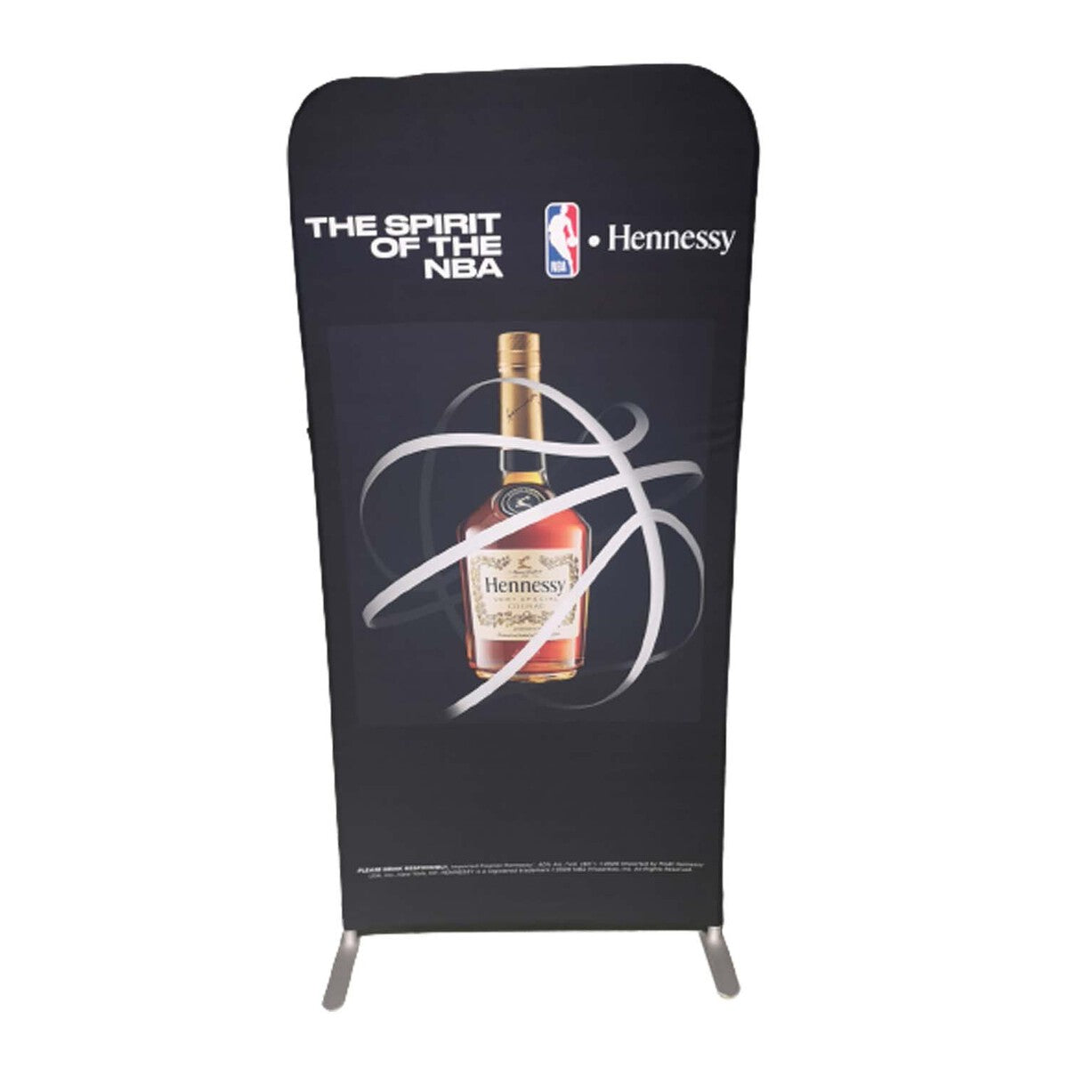 000582 2'W x 78"H EuroFit Straight Wall Display Kit, with Full Color Graphics Double Sided, NO SETUP CHARGE