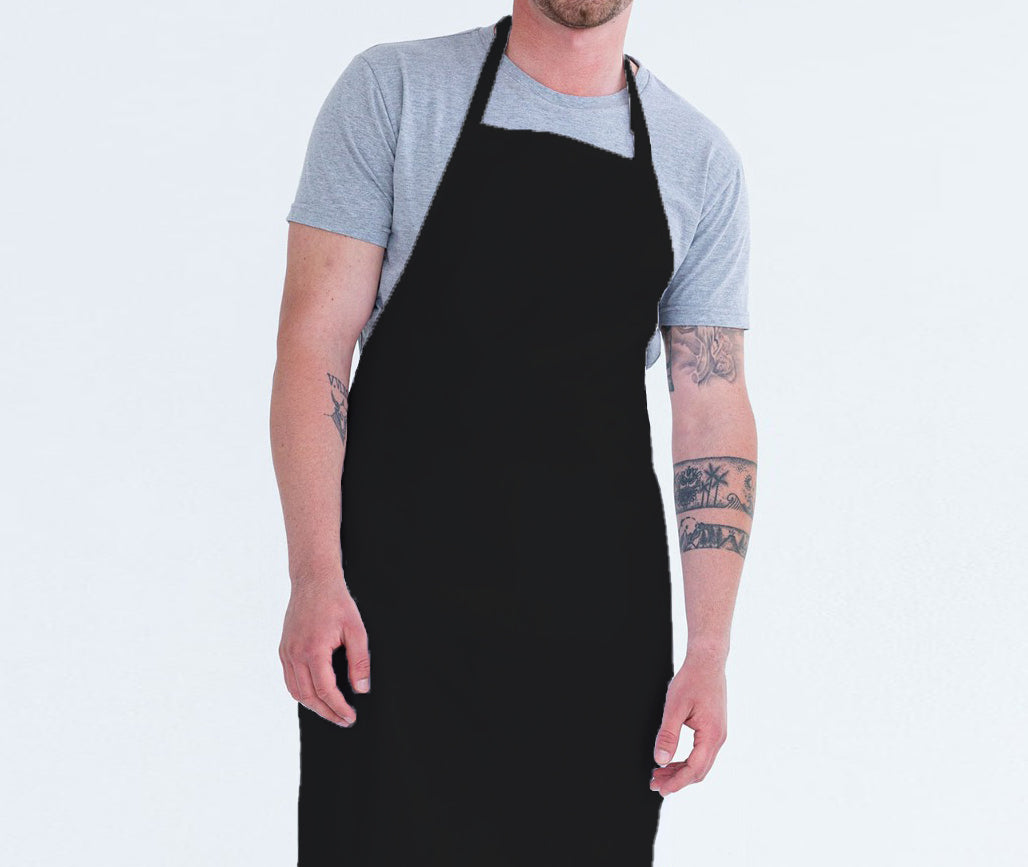 100% Spun Polyester Bib Apron 30"X35"