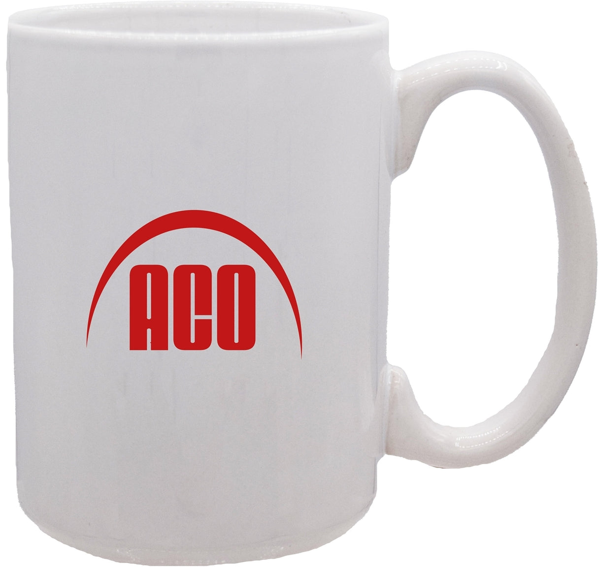Economy Jumbo 15oz white ceramic mug