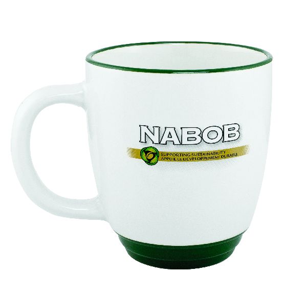 Halo 14oz white/green mug
