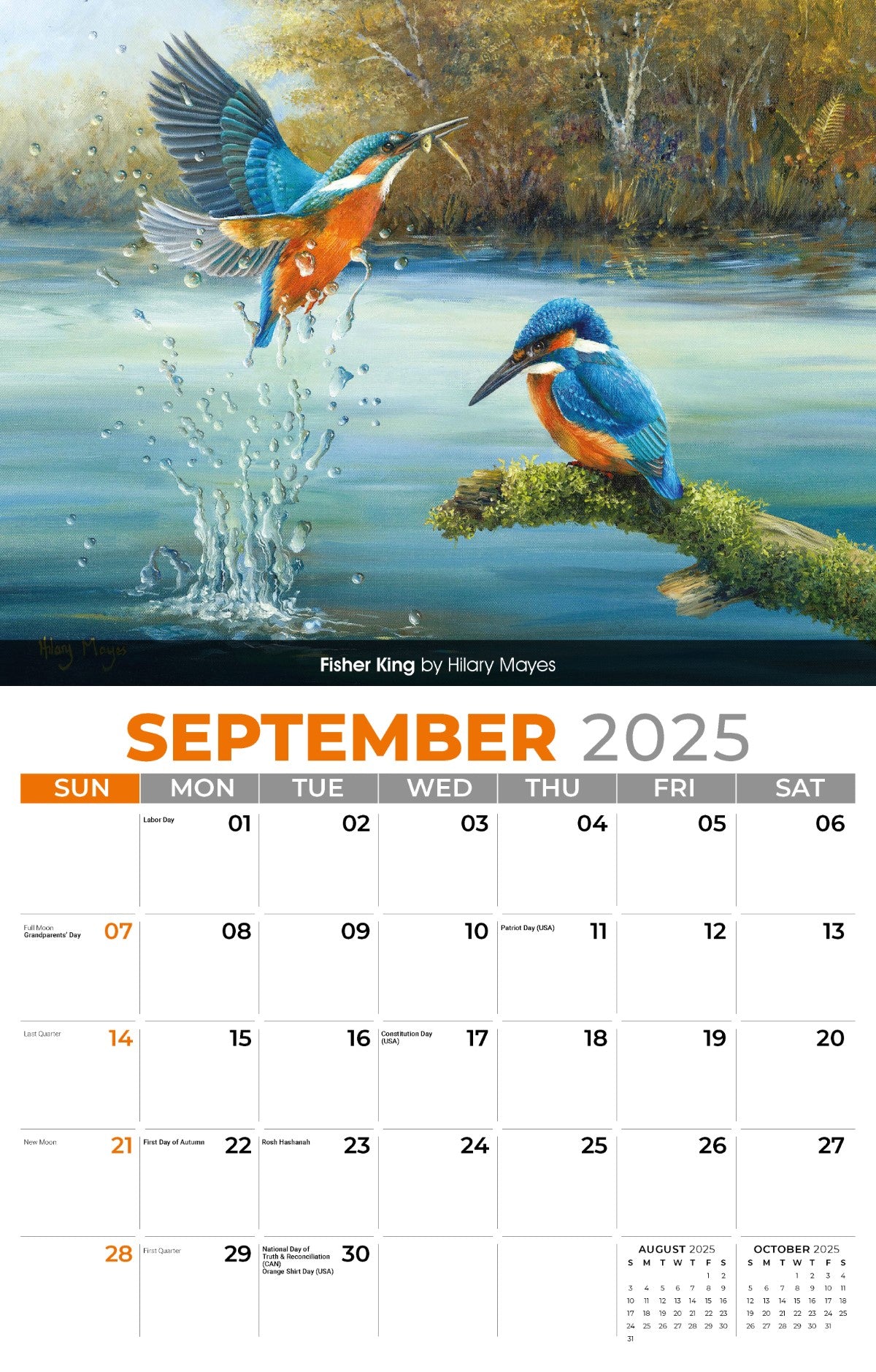 Galleria Wall Calendar 2025 Garden Birds