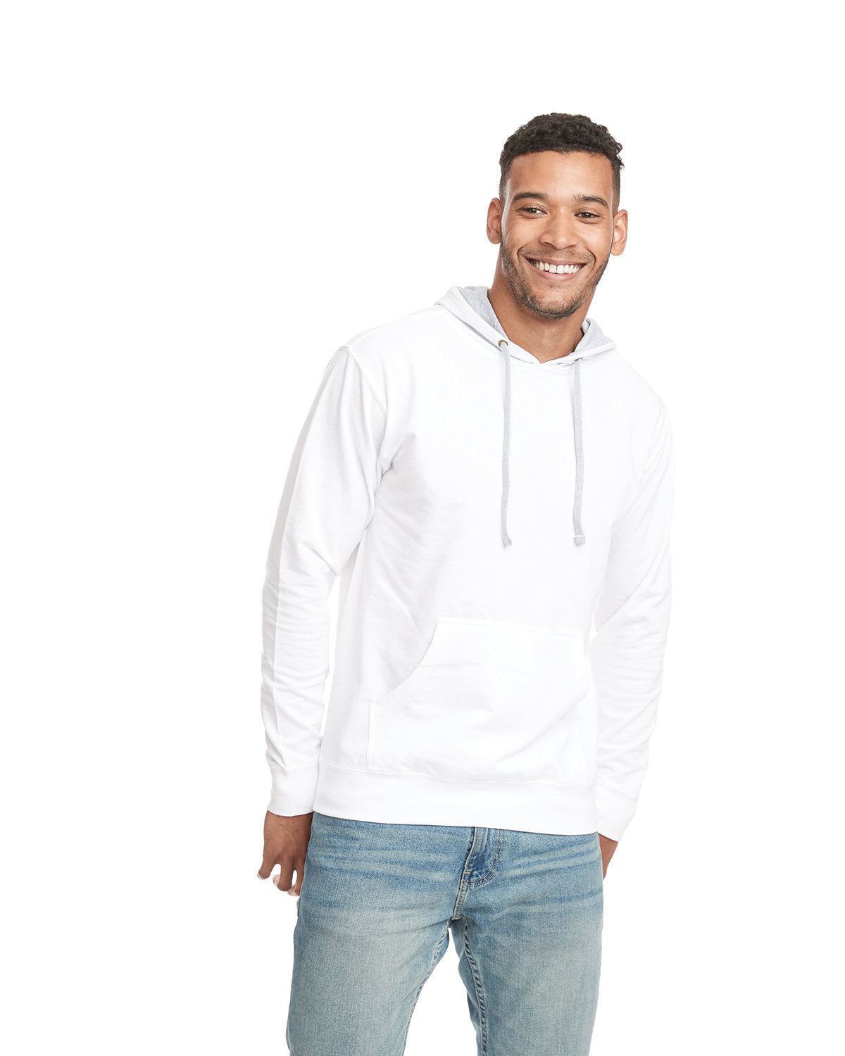 NEXT LEVEL APPAREL Unisex Laguna French Terry Pullover Hooded Sweatshirt
