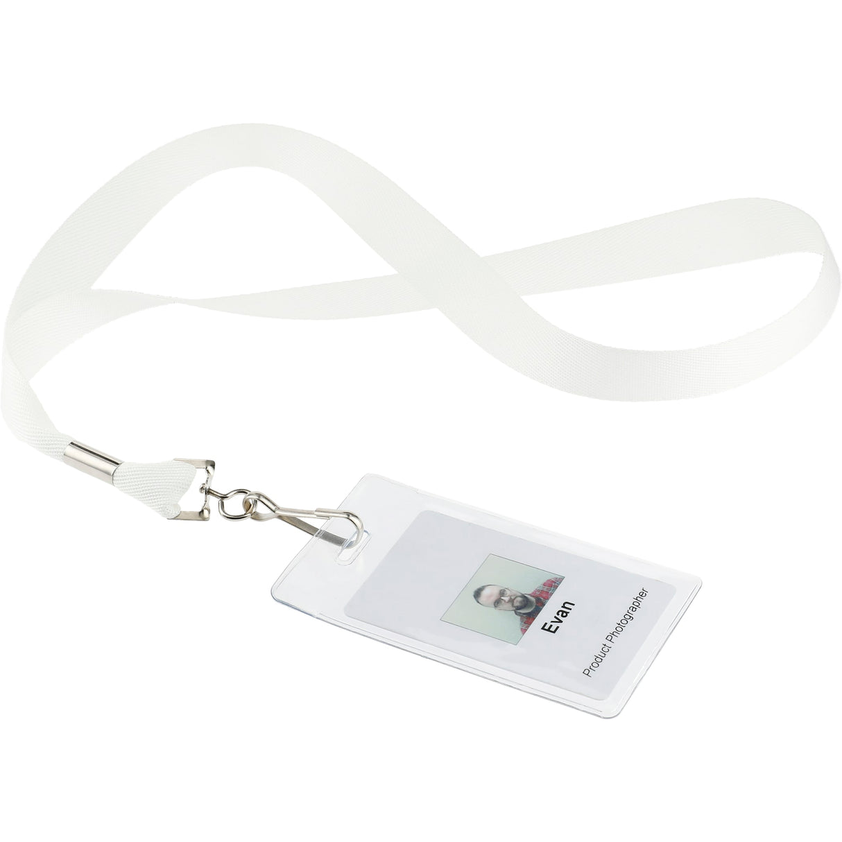 Full Color 1" Lanyard w/ Hook