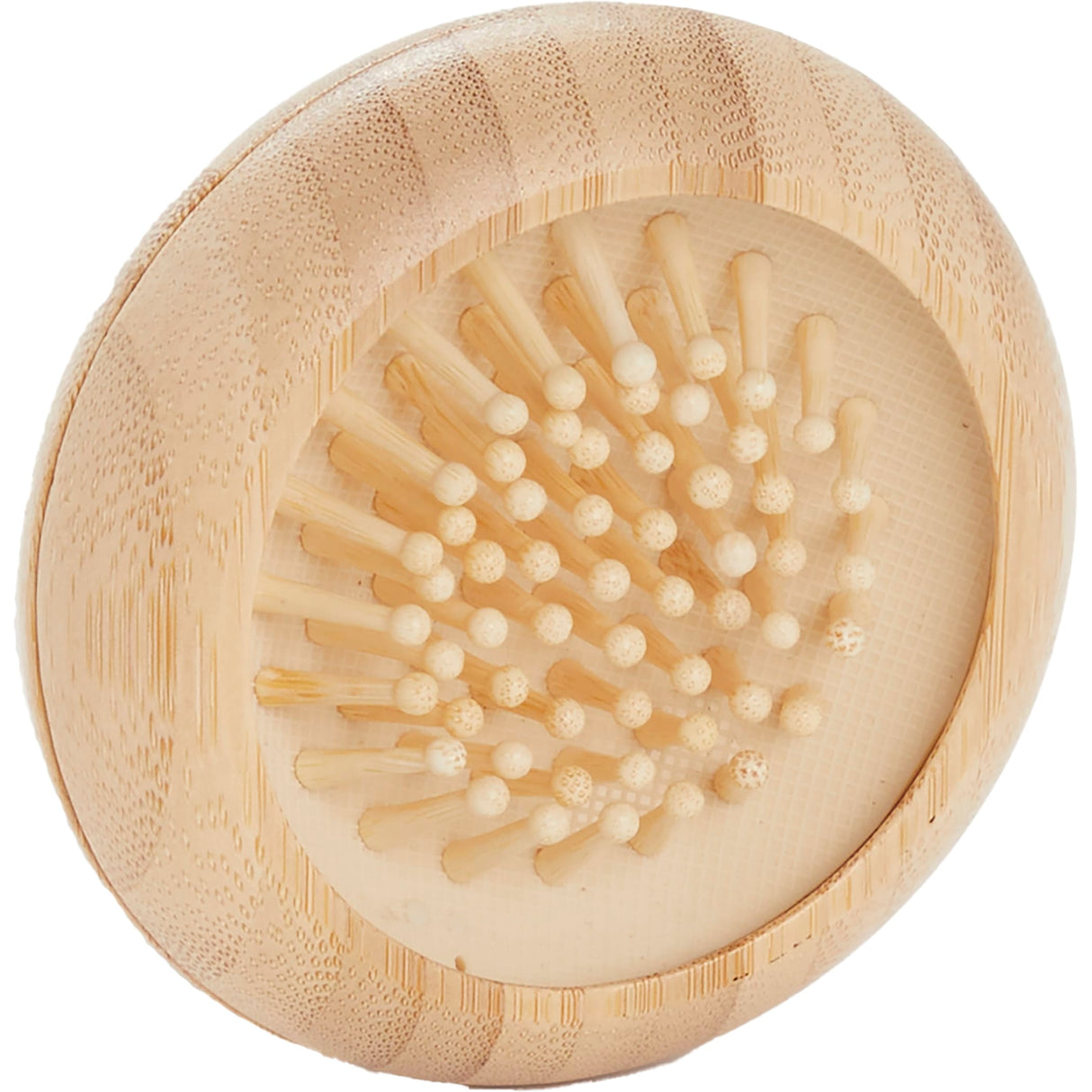 FSC® 100% Bamboo Compact Mirror/Brush