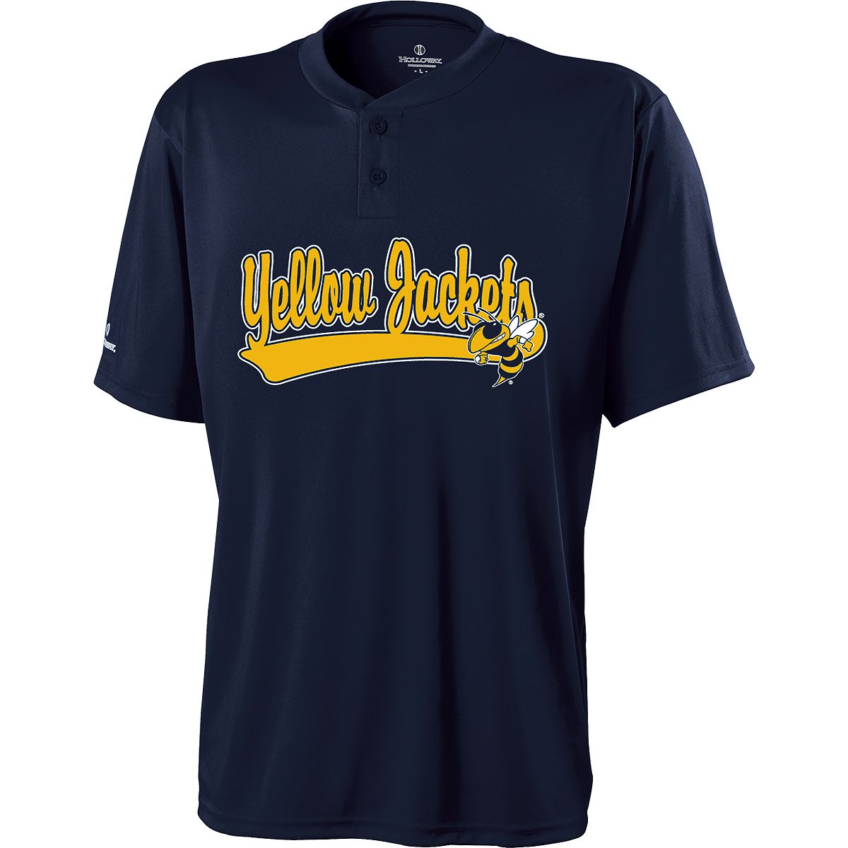 Holloway Sportswear Collegiate Adult Ball Park Jersey - Georgia Tech Yellow Jackets