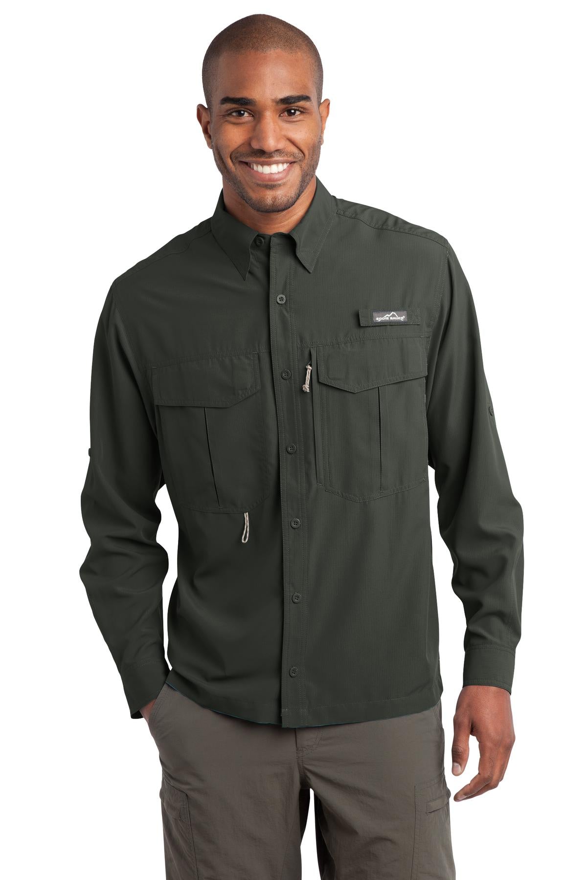 Eddie Bauer® Long Sleeve Performance Fishing Shirt