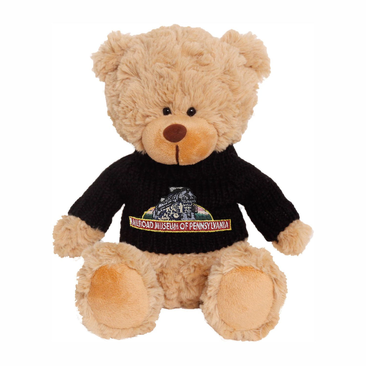 11" Cooper Bear w/Hand Knit Embroidered Sweater