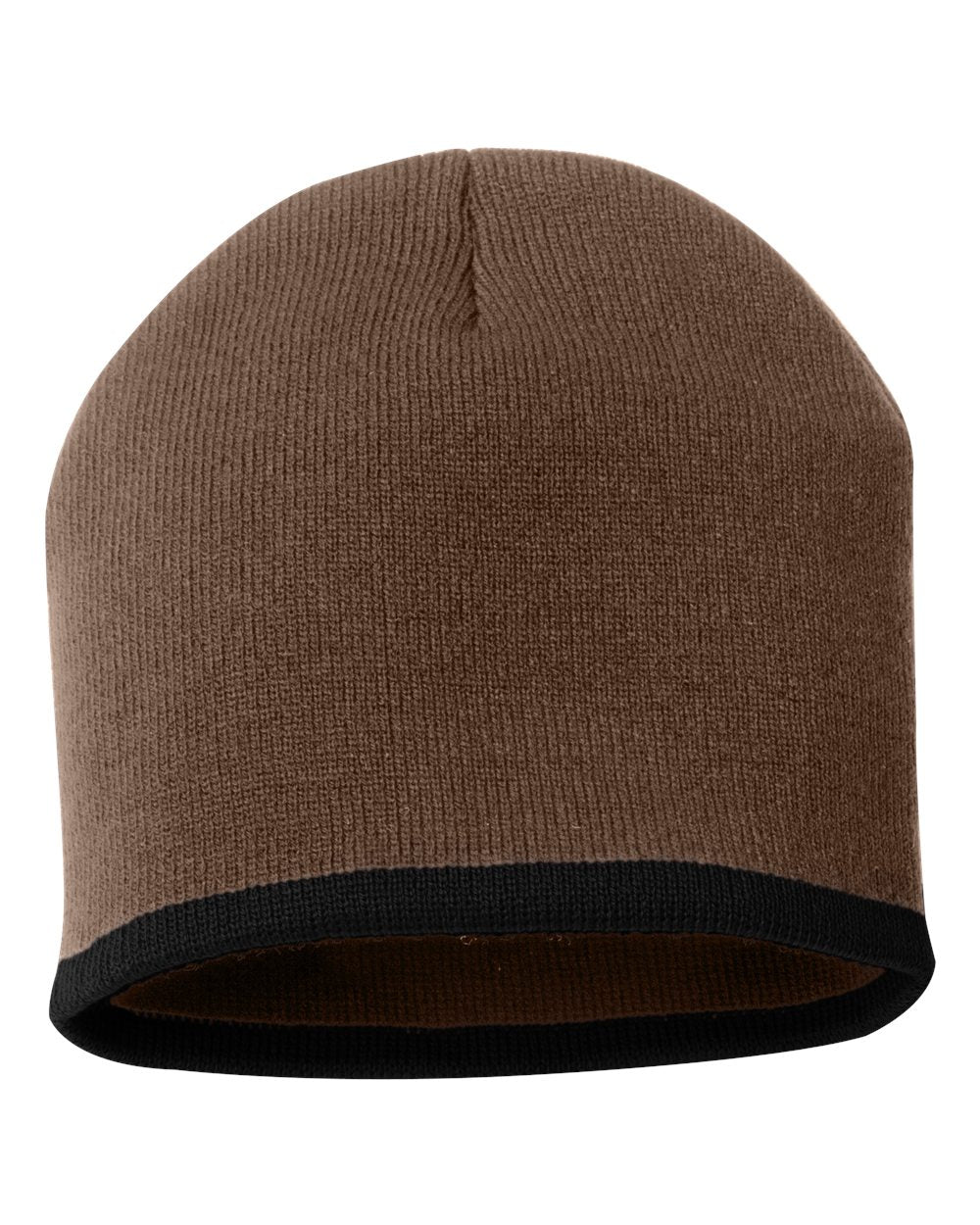 000469 Sportsman™ 8'' Bottom Striped Knit Beanie