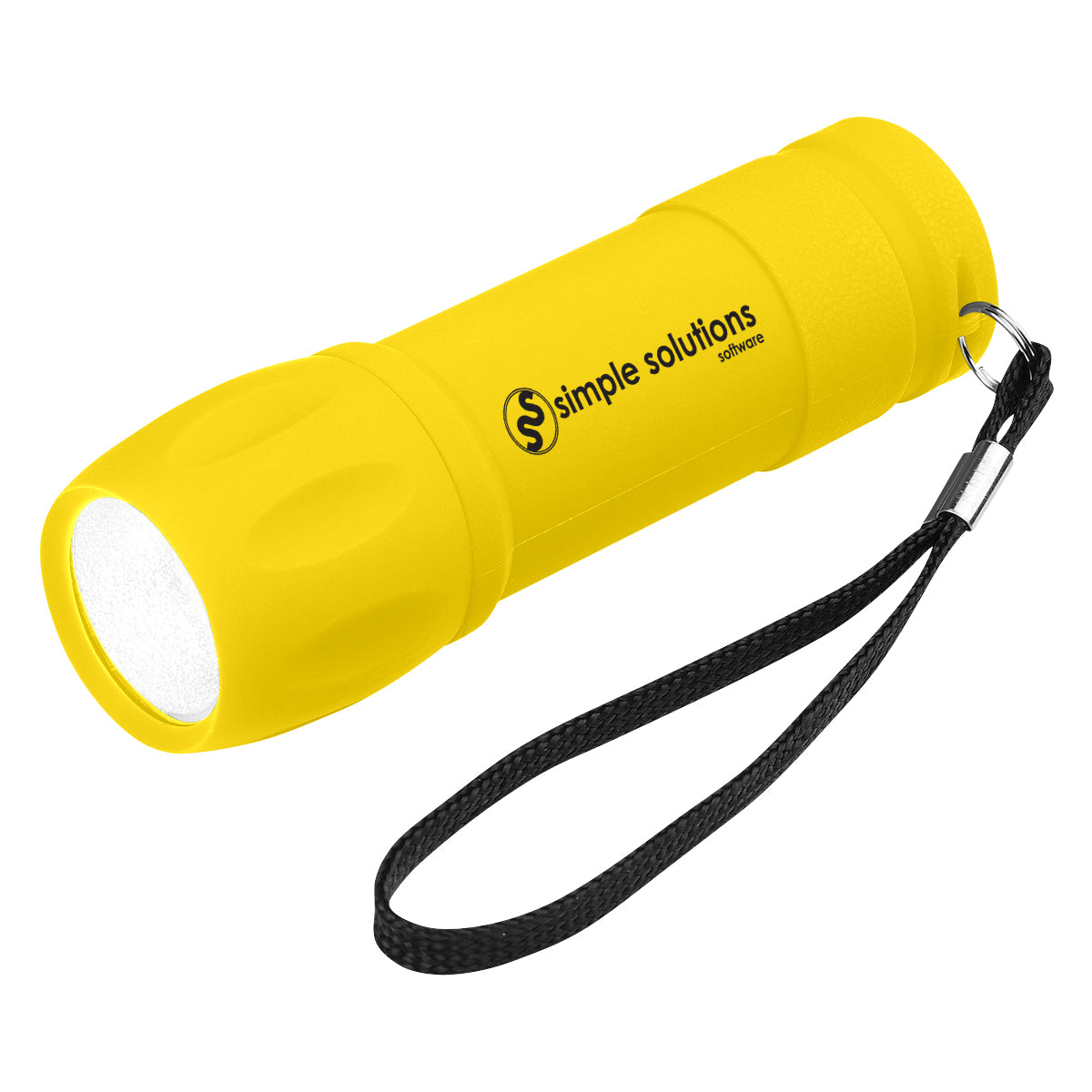 Rubberized Cob Light With Strap