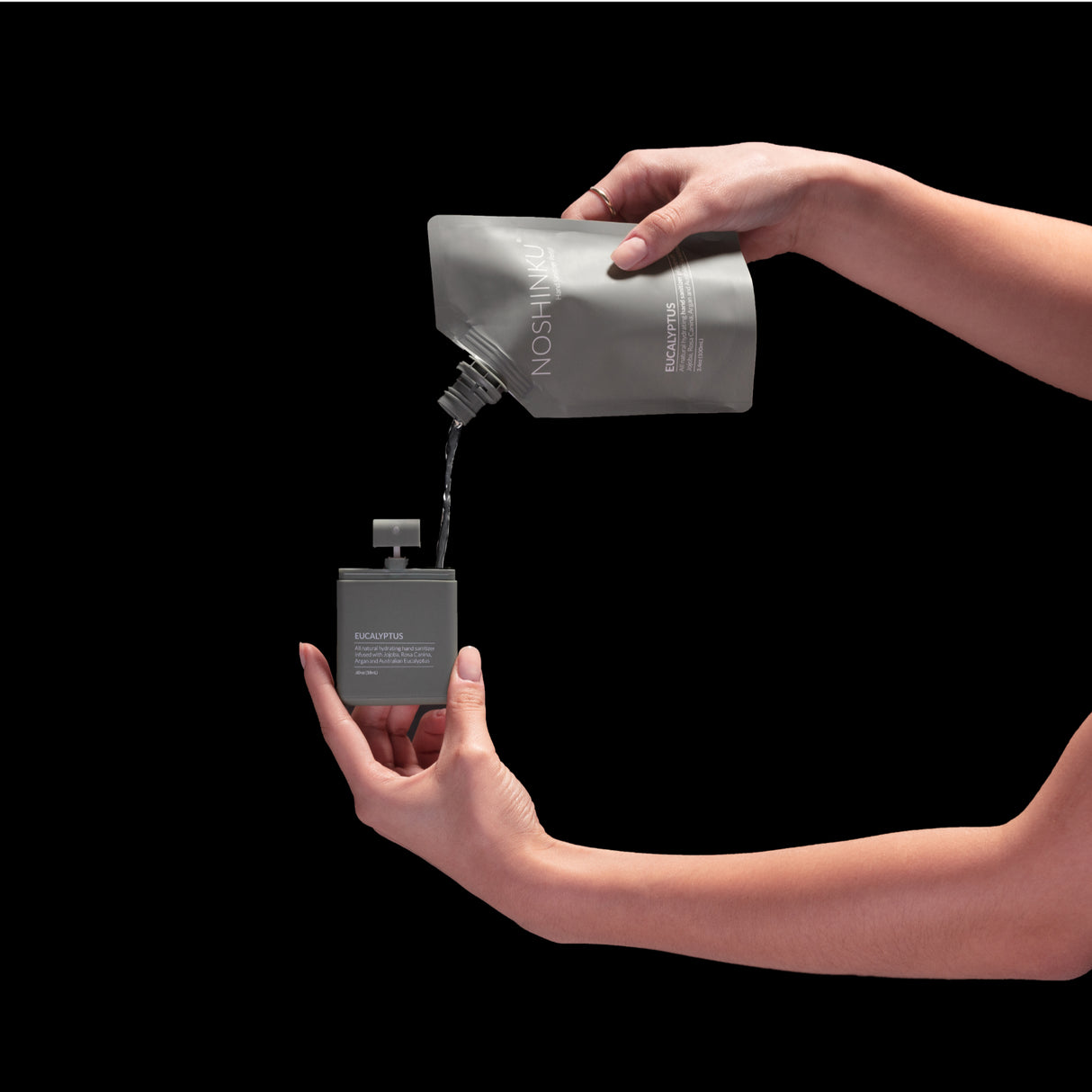 Noshinku Refillable Pocket Hand Sanitizer 0.6oz