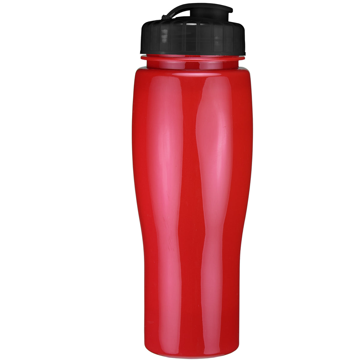 24 Oz. Contour Bottle w/ Flip Top Lid - Solid Colors