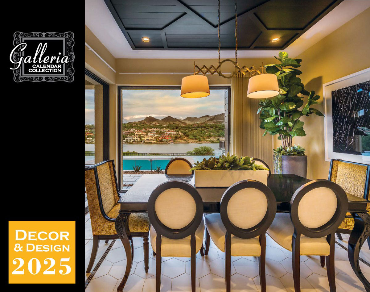 Galleria Wall Calendar 2025 Decor & Design