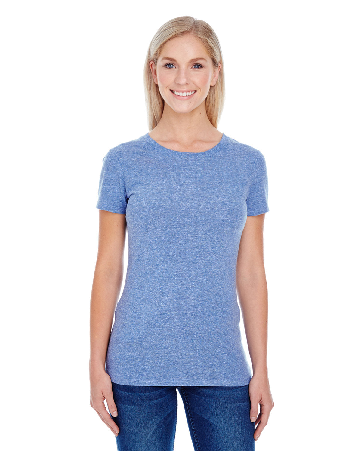 THREADFAST Ladies' Triblend Short-Sleeve T-Shirt