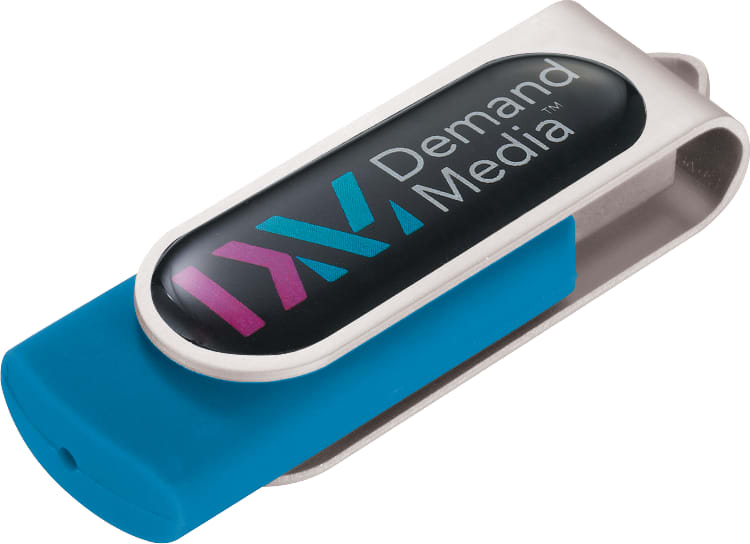 Domeable Rotate Flash Drive 2GB