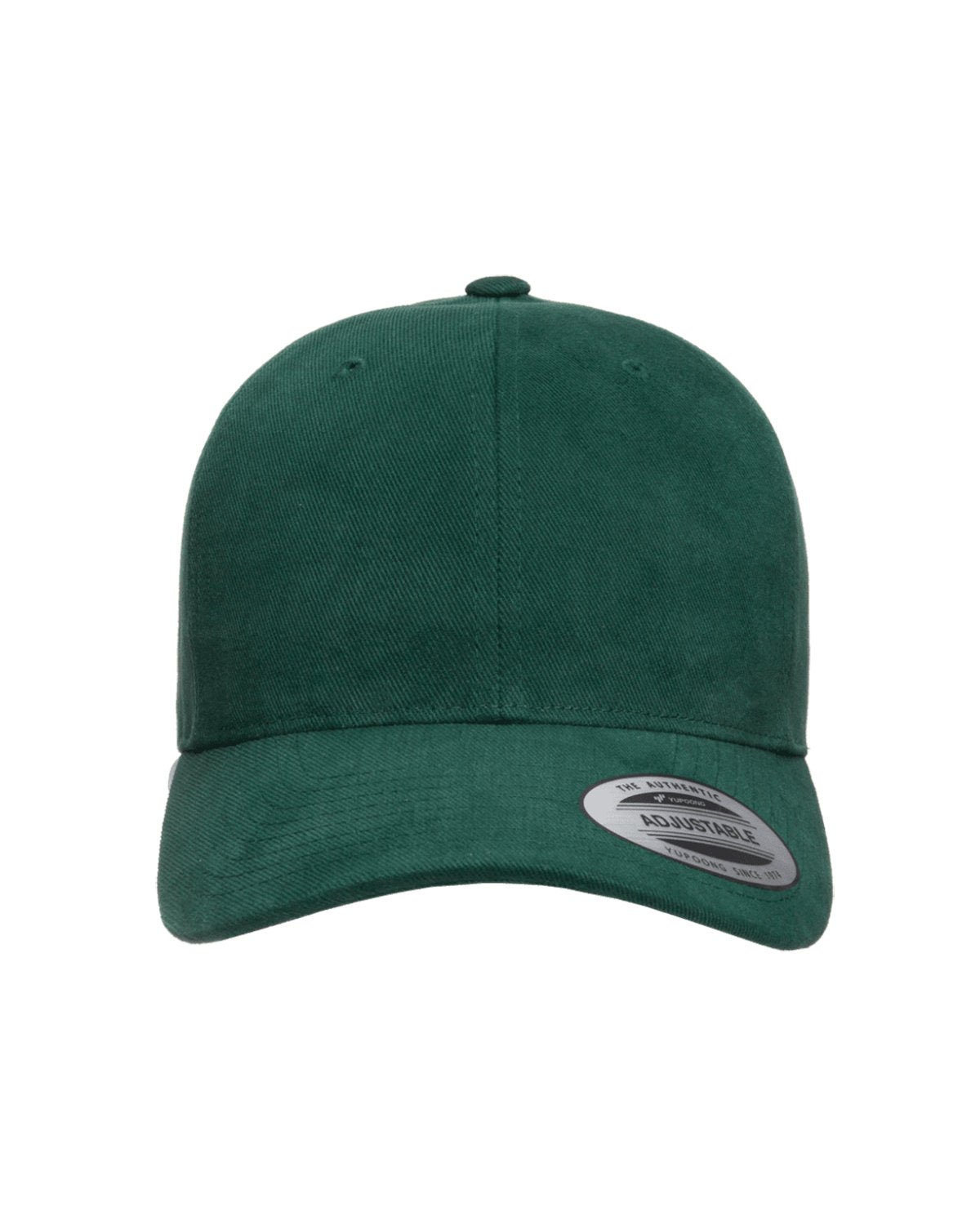 Yupoong Adult Brushed Cotton Twill Mid-Profile Cap