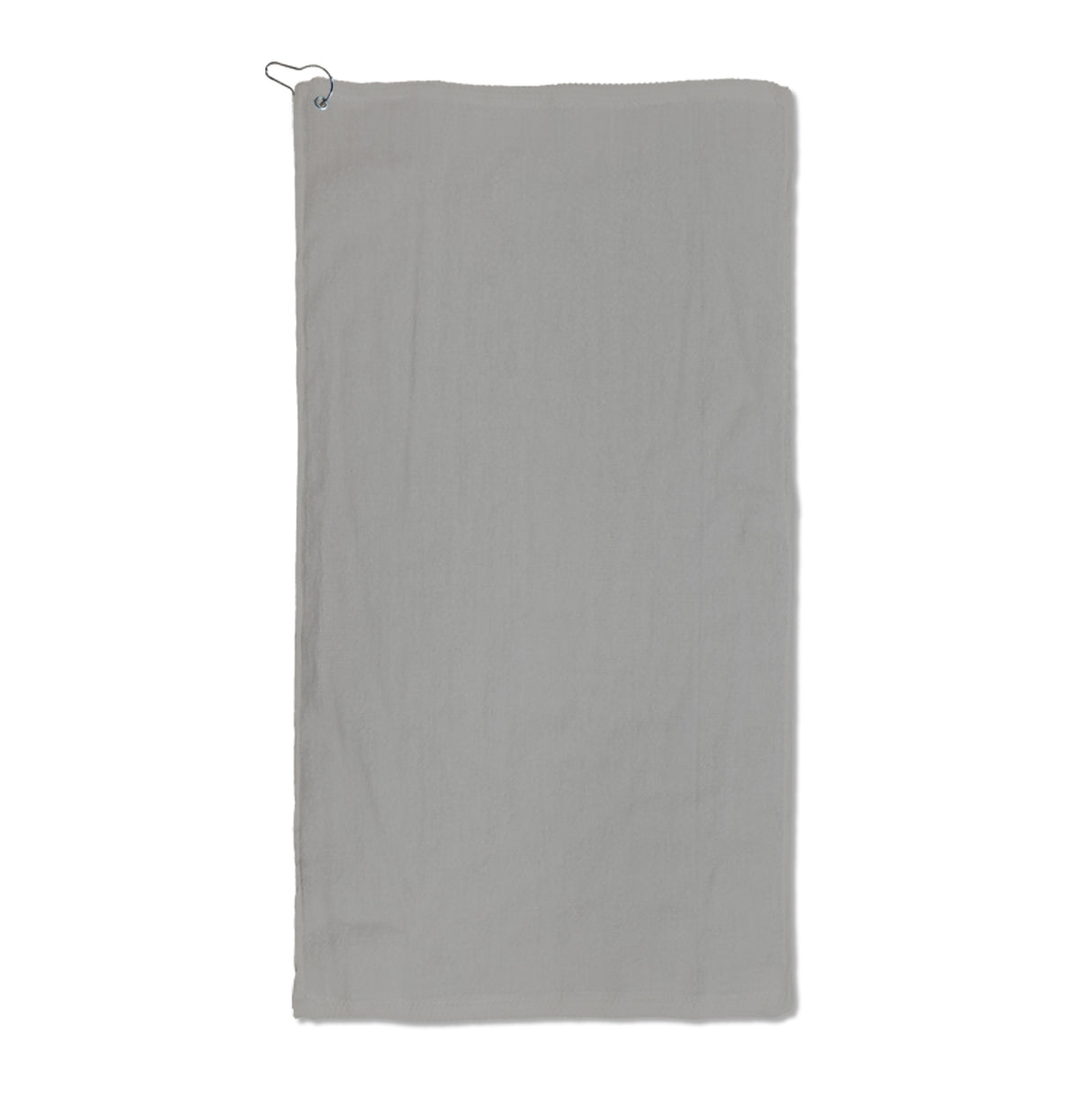 100% Cotton Velour Golf Towel with Grommet & Hook - 16"x30"