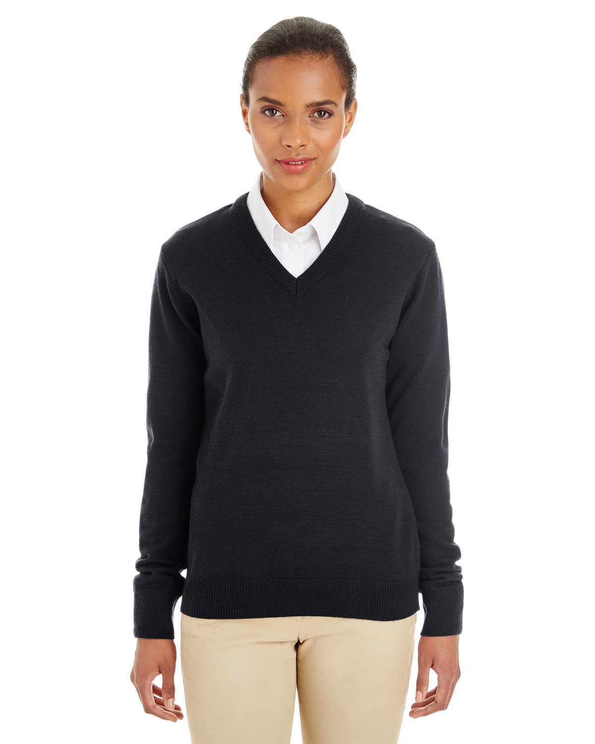 Harriton Ladies' Pilbloc? V-Neck Sweater