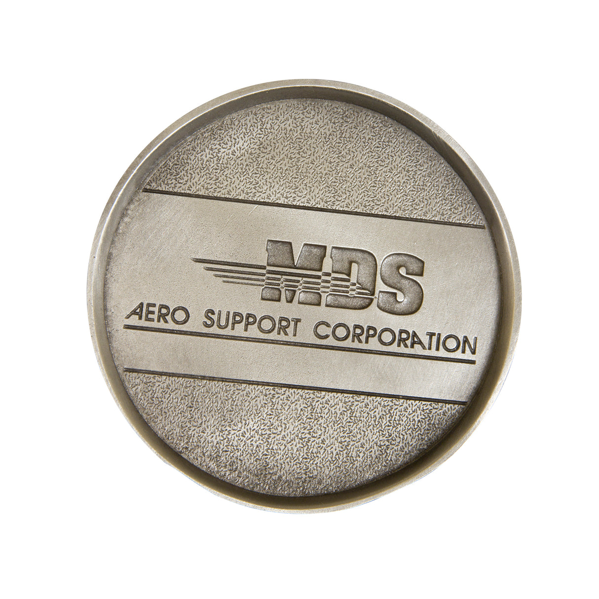 Pewter Cast Coaster, MADE IN CANADA