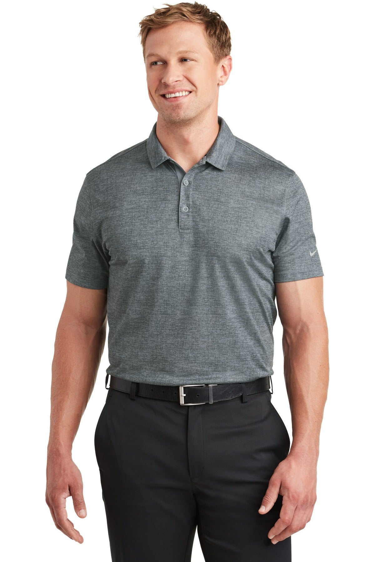 Nike Golf Men's Dri-FIT Crosshatch Polo Shirt